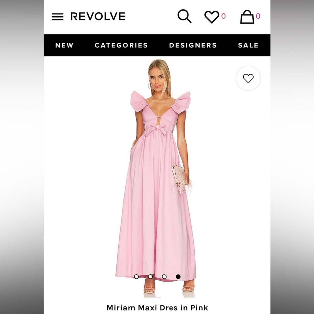 For Love and Lemons Miriam Maxi Dress size xs